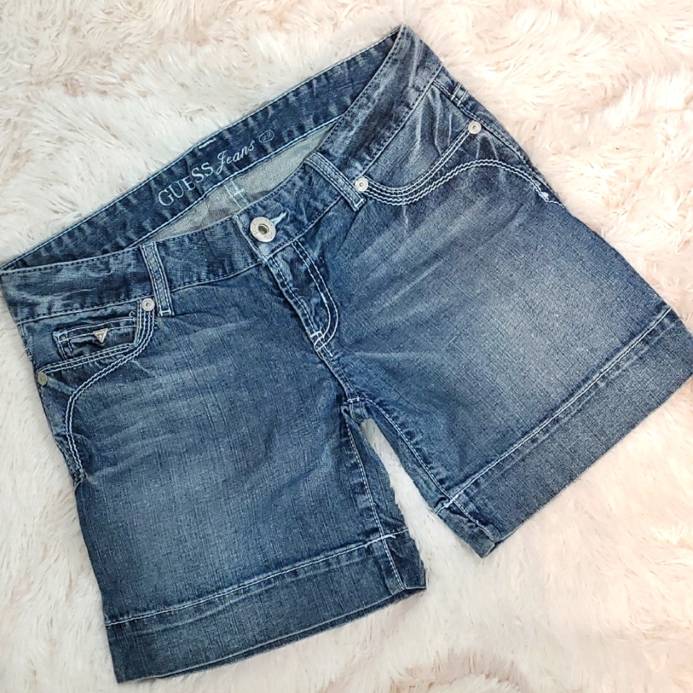 Guess Blue Jean Shorts